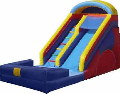 18 Foot Inflatable Wet Dry Slide