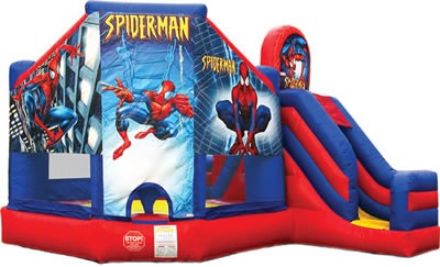Spiderman Bounce Slide Combo