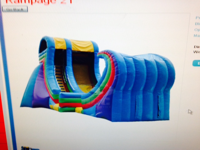 Rampage Water Slide