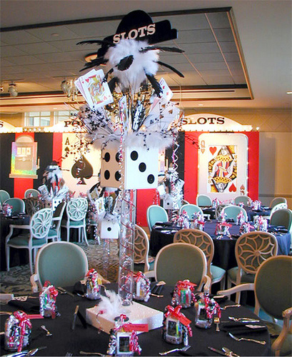 Casino Nights Decor