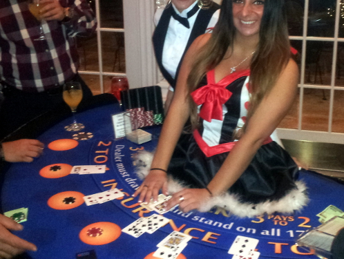 Casino Strolling Table