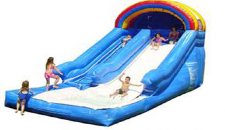 Large Backyard Waterslide