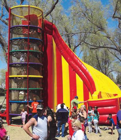 Spider Mountain with Slide