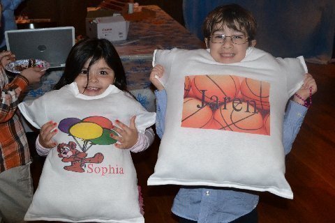 Custom Tee Shirt Pillows