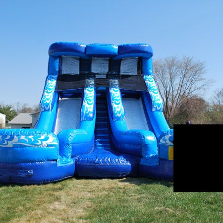 Double Splash Water Slide